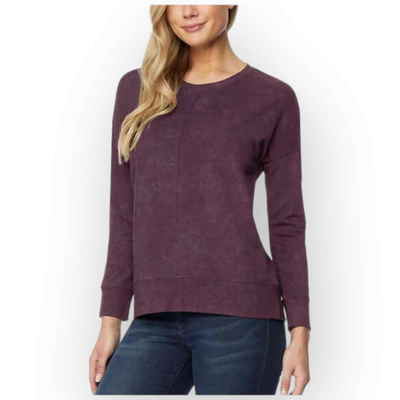32 Degrees Sweaters - 32 Degrees Ladies’ Fleece Pullover - Crew Neck, Stretch Comfort, Rose - 1097M